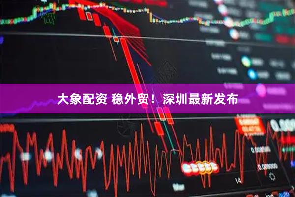 大象配资 稳外贸！深圳最新发布